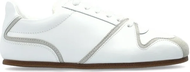 Moschino Round Toe Low-Top Sneakers