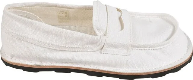 Moschino Round Toe Slip-On Loafers