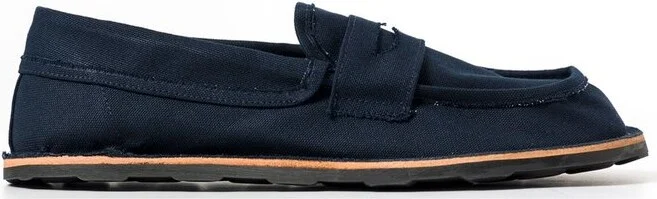 Moschino Round Toe Slip-On Loafers