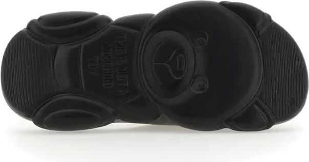 Moschino Rubber Teddy Sole Mules - Image 4