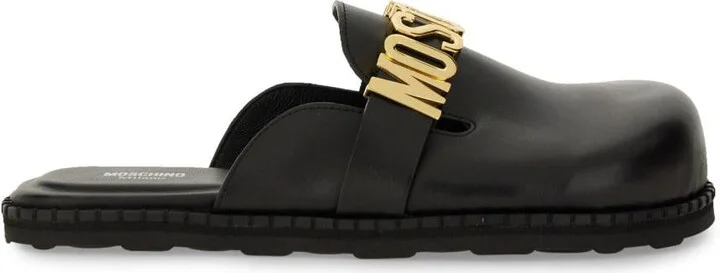 Moschino Sandal With Logo