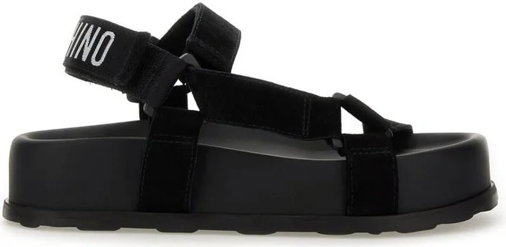 Moschino Sandal With Logo