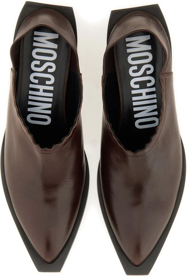 Moschino Shootie Cuban Heel - Image 5