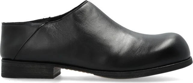 Moschino Slip-On Leather Boots