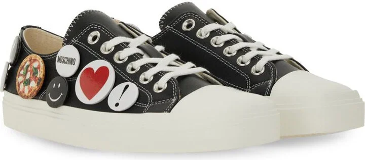 Moschino Sneakers With Pins - Image 2