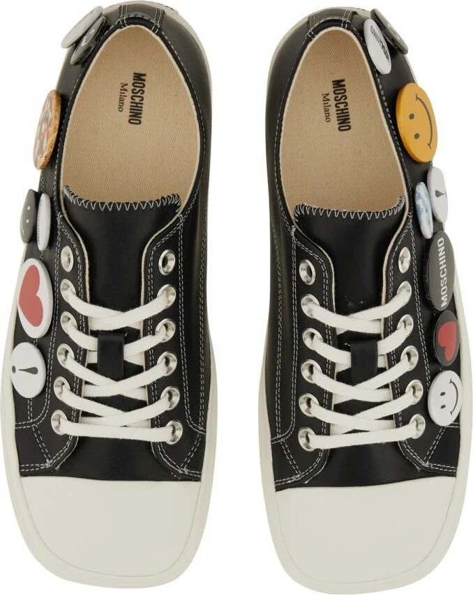 Moschino Sneakers With Pins - Image 6