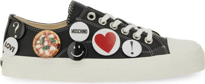 Moschino Sneakers With Pins