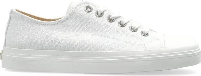 Moschino Square-Toe Low-Top Sneakers