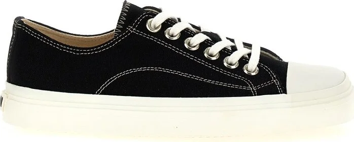 Moschino Square-Toe Low-Top Sneakers