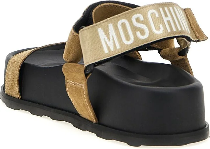 Moschino Suede Sandals - Image 3