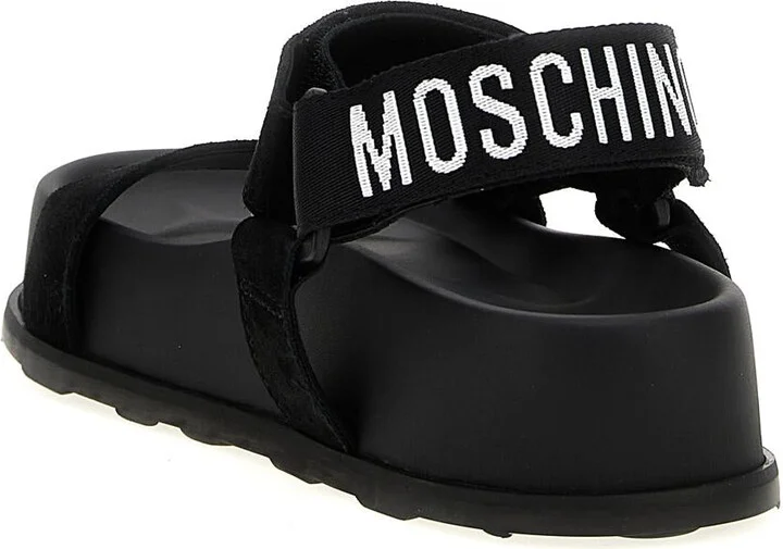 Moschino Suede Sandals - Image 3