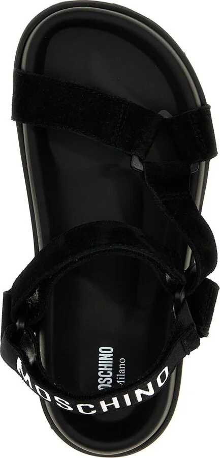 Moschino Suede Sandals - Image 4