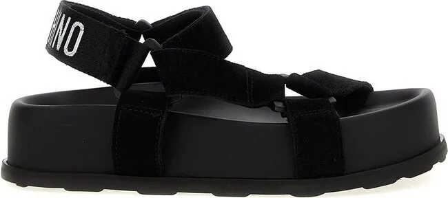 Moschino Touch-Strap Fastened Open-Toe Sandals