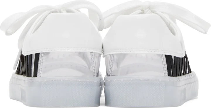Moschino Transparent Logo Sneakers - Image 2