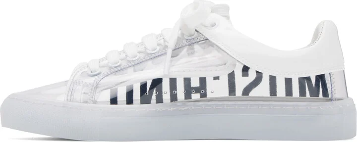 Moschino Transparent Logo Sneakers - Image 3