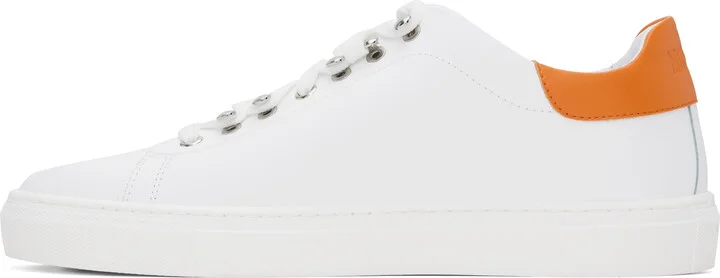Moschino White 'Moschino's' Sneakers - Image 3