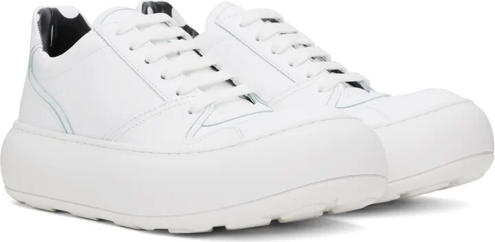 Moschino White Ollie Sneakers - Image 4