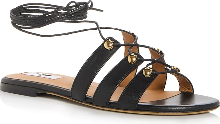 Moschino Women's Ankle Tie Sandals