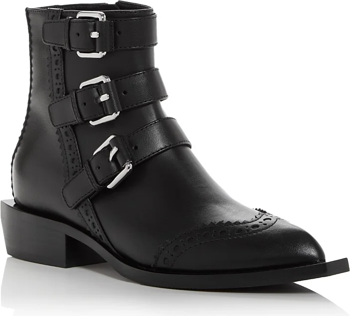 Moschino Women's Buckle Booties
