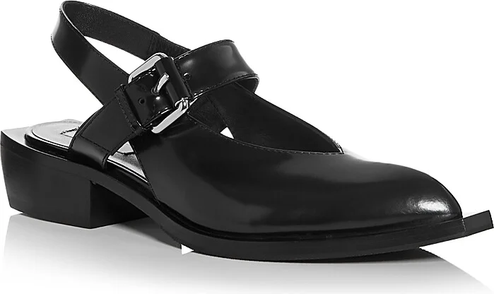 Moschino Women's Pointed Slingback Pumps