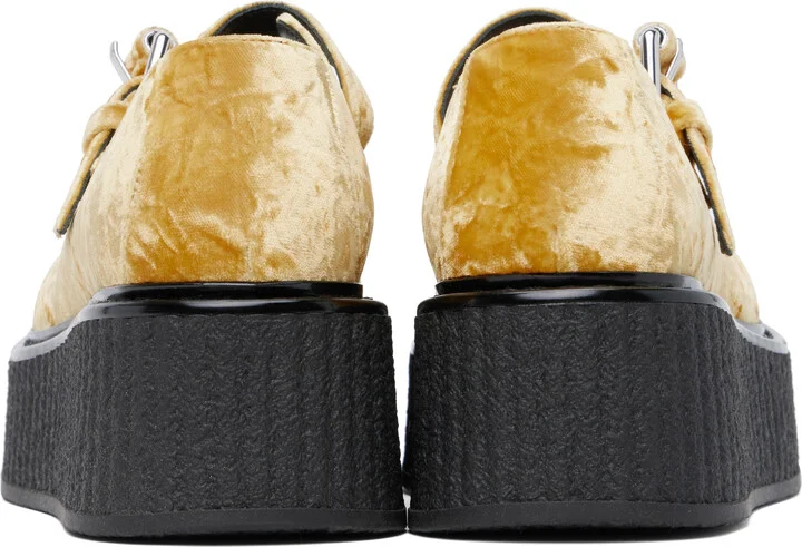 Moschino Yellow Olivia Loafers - Image 2