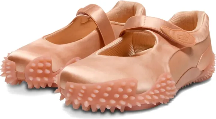 Mostro Fey "Jasmine Pink/White Satin" sneakers - Image 2