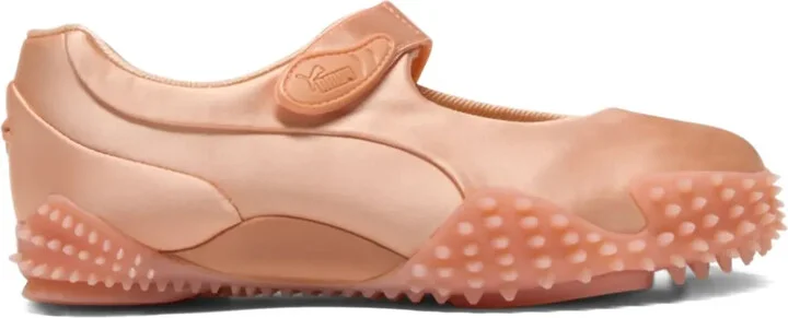 Mostro Fey "Jasmine Pink/White Satin" sneakers