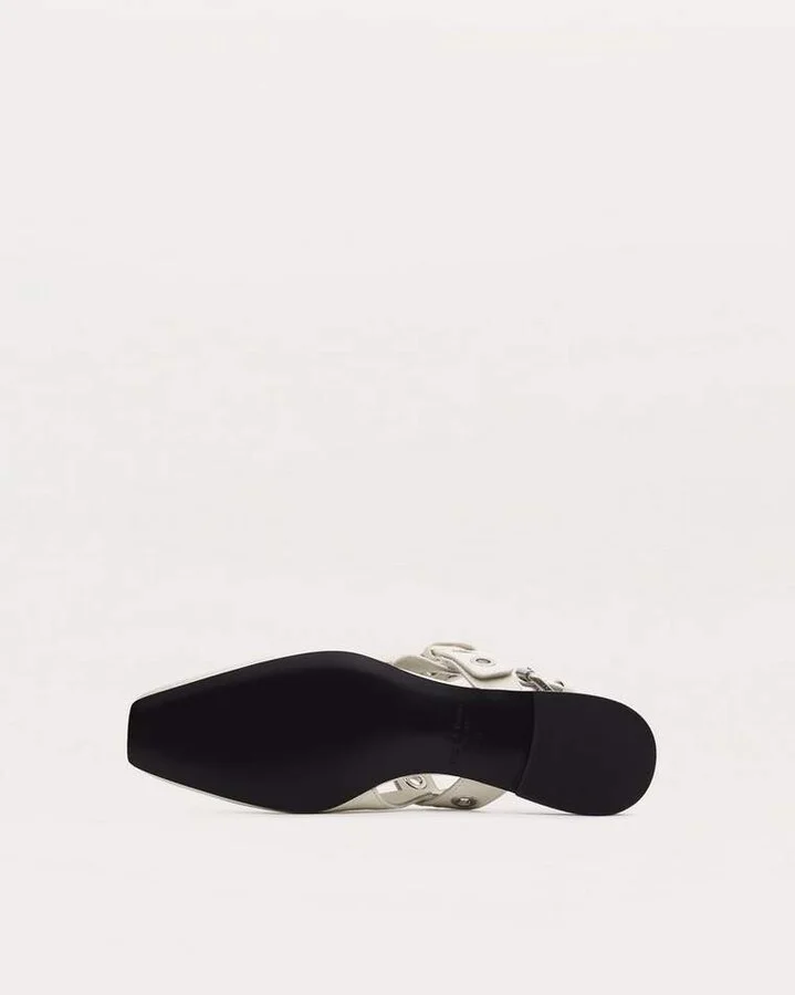 Moto Astra Leather Slingback Flats - Image 5