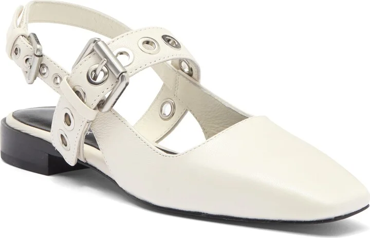 Moto Astra Mary Jane Slingback Flat