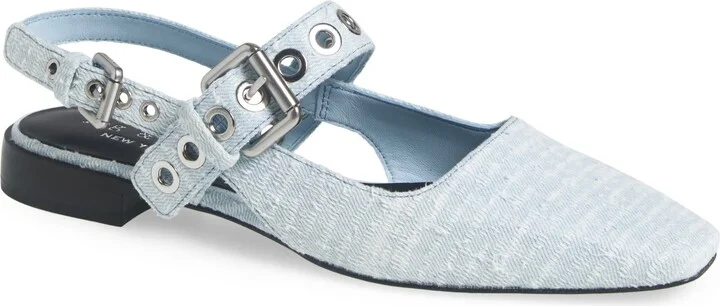 Moto Astra Mary Jane Slingback Flat