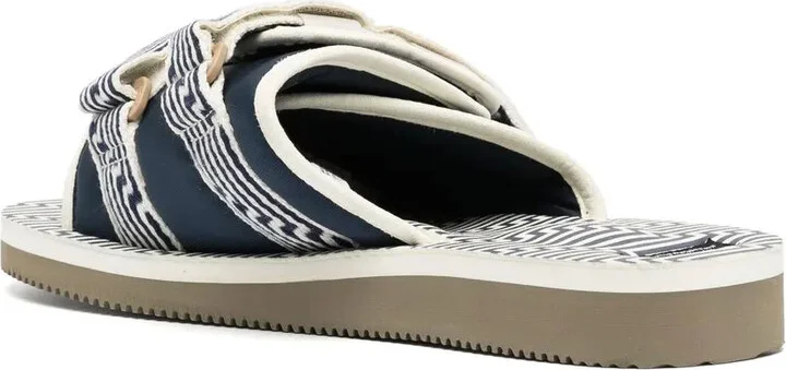 MOTO jacquard touch-strap sandals - Image 3