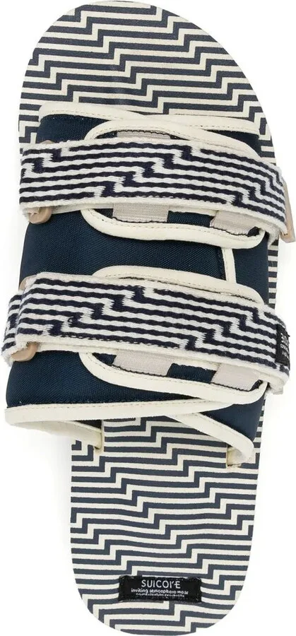 MOTO jacquard touch-strap sandals - Image 4