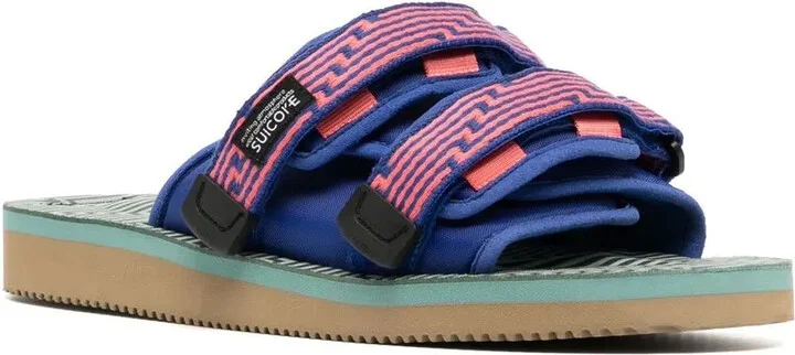 MOTO jacquard touch-strap sandals - Image 2