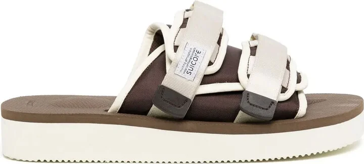 MOTO-PO touch-strap sandals
