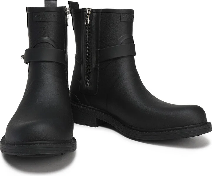 Moto rubber rain boots - Image 2