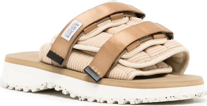 Moto-Shellab logo-patch sandals - Image 2