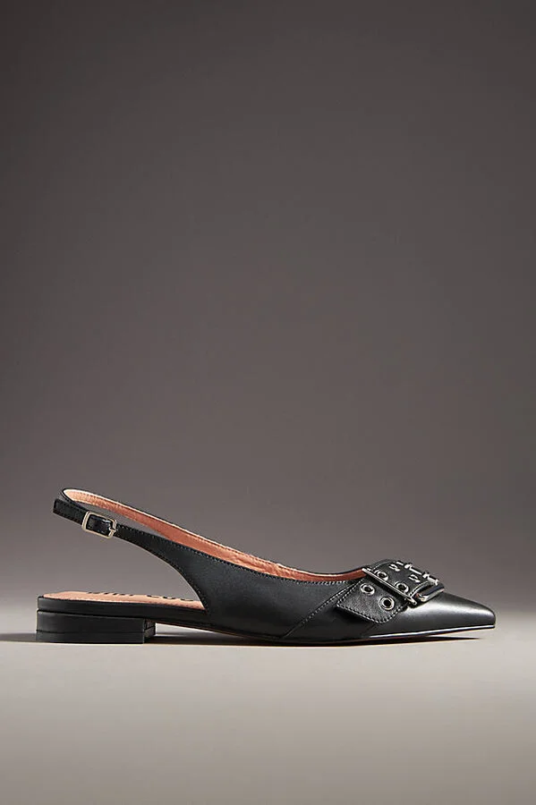 Moto Slingback Flats - Image 5