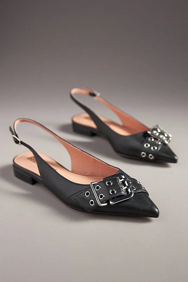 Moto Slingback Flats - Image 6