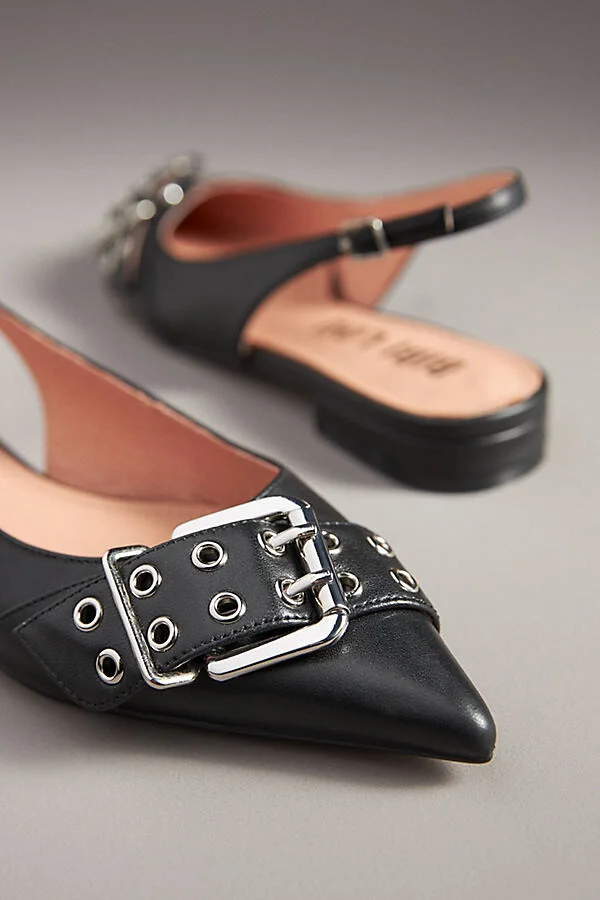 Moto Slingback Flats - Image 7