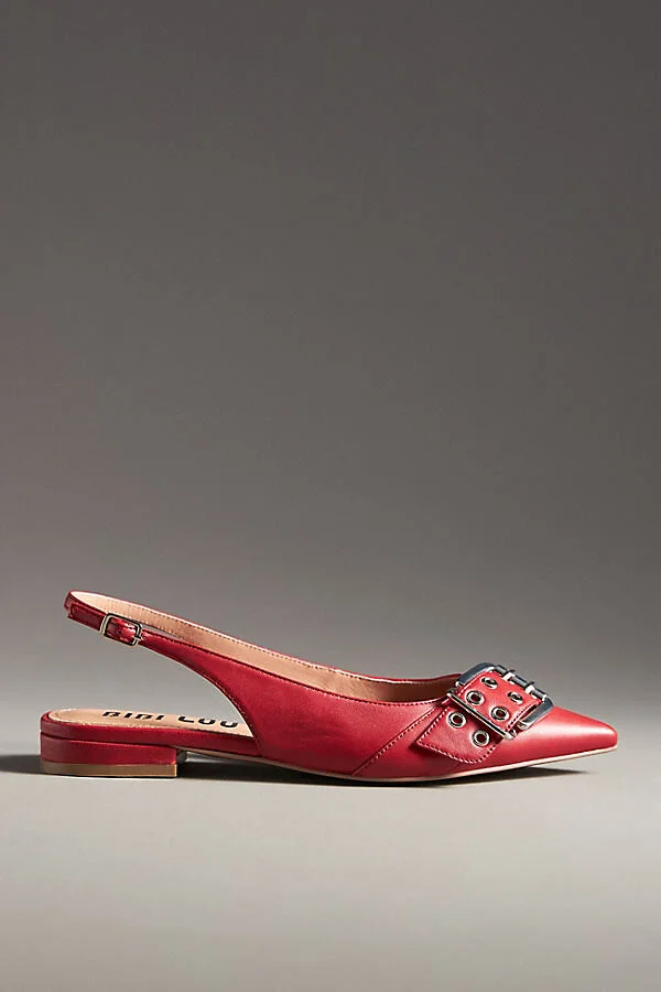 Moto Slingback Flats - Image 2