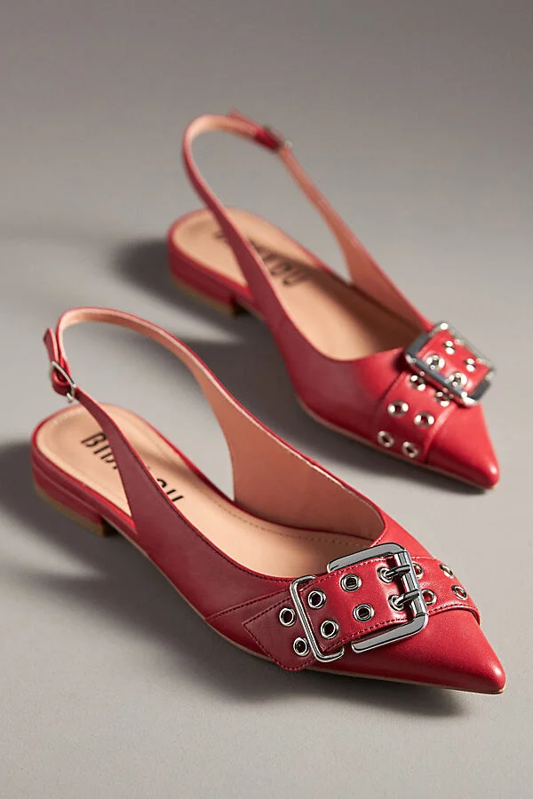 Moto Slingback Flats - Image 3