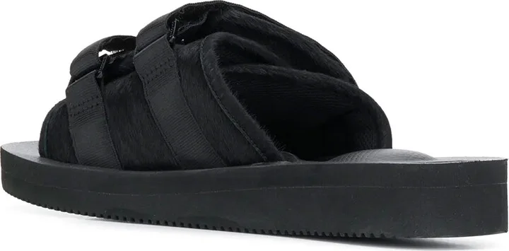 Moto-VHL shearling trim sandals - Image 3