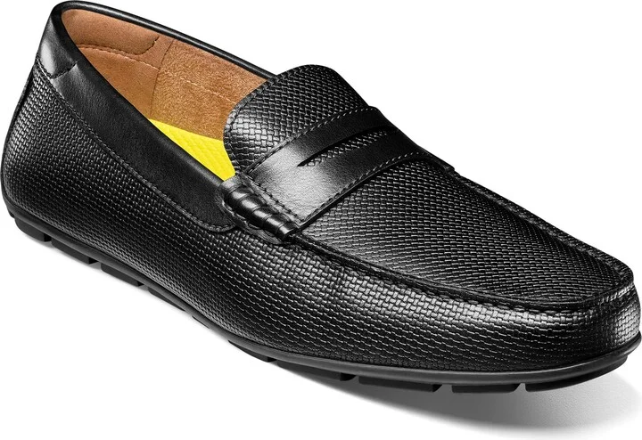 Motor Moc Toe Penny Driving Loafer