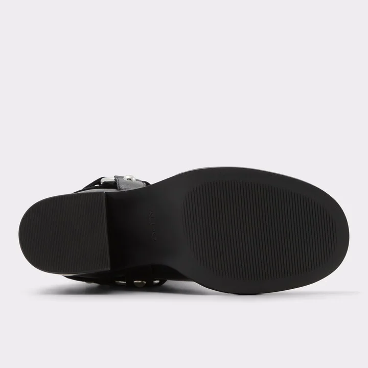 Motorcycle ankle boot - Black - Image 7