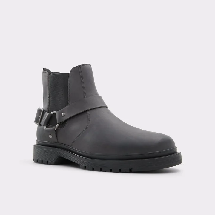 Motorcycle ankle boot - Lug sole - Image 4