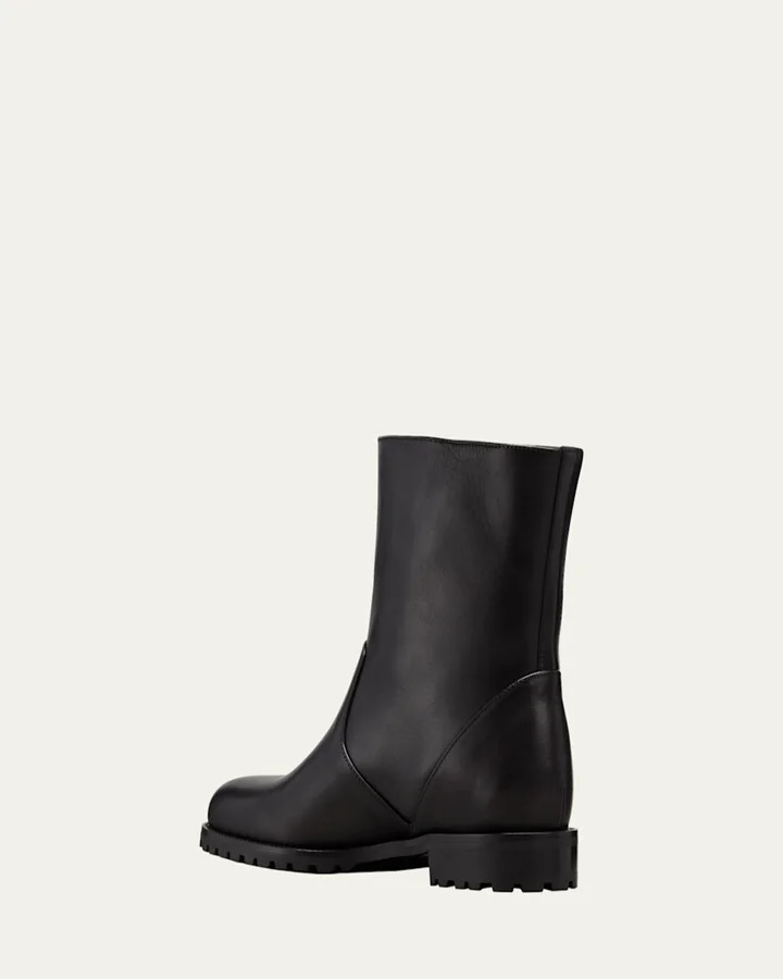 Motosa Calf Leather Ankle Boots - Image 4