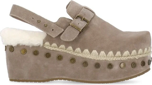 Mou Back Strap Clogs