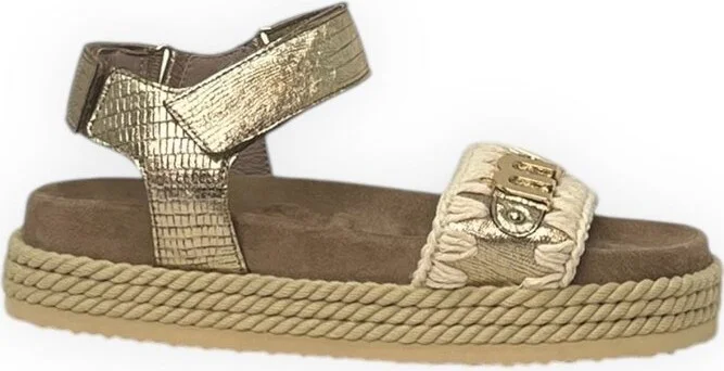 Mou Back Strap Rope Sandals