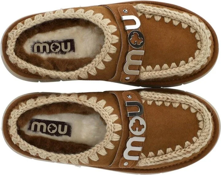 Mou Bounce Metal Logo Cognac Clog - Image 5
