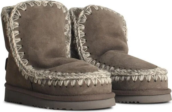 Mou Eskimo '18 Glitter' In Grey Leather - Image 2